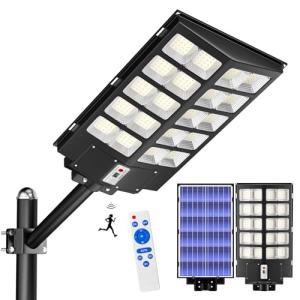 Ofuray 6000W Solar Street Flood Lights Outdoor