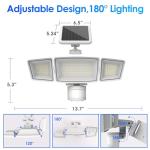 Solar Motion Sensor Lights with Remote Control