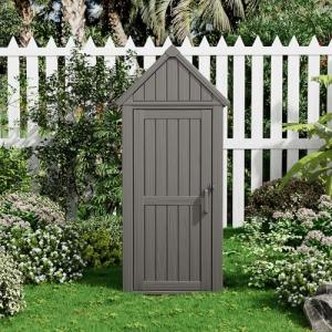 Sturdy Outdoor Storage Cabinet with Lockable Security