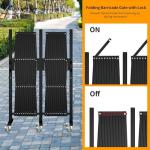 200" Expandable Metal Safety Barrier Gate