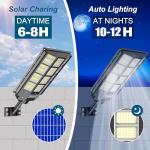Solar Motion Sensor Street Light with Remote Control