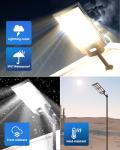 Solar Motion Sensor Flood Light for Outdoor Security