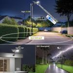Ofuray 6500K Solar Motion Security Flood Lights