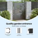 Garden Entrance Barrier for Patio and Property