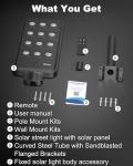 Ofuray Solar Street Lights with Motion Sensor
