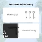 Garden Entrance Barrier for Patio and Property