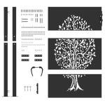 Garden Entrance Barrier for Patio and Property