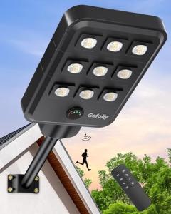 Solar Motion Sensor Street Light for Security