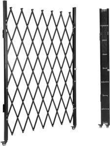 Hipicute Portable Steel Folding Security Gate