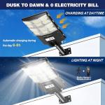 Super Bright Solar Flood Lights with Motion Sensor