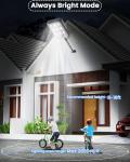 Solar Motion Sensor Street Light for Security