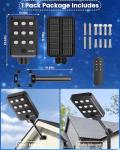 Solar Motion Sensor Street Light for Security