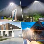 Super Bright Solar Flood Lights with Motion Sensor