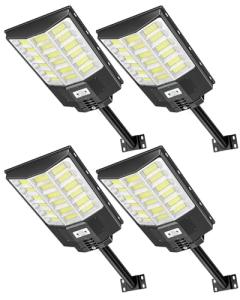 4-Pack Solar Motion Sensor Security Lights