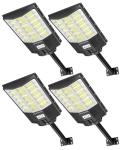 4-Pack Solar Motion Sensor Security Lights