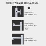 Heavy-Duty Outdoor CCTV Camera Mounting Pole