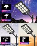 Solar Street Light with Motion Sensor, 600000LM