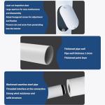 Heavy-Duty Outdoor CCTV Camera Mounting Pole