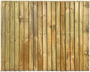 6FT Tanalised Timber Fence Panels for Security