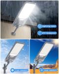 Solar Street Light with Motion Sensor, 1000000LM