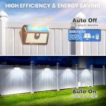 16 Pack Solar Motion Sensor Lights for Outdoors