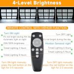 24000 Lumens Solar Motion Sensor Flood Lights