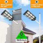 24000 Lumens Solar Motion Sensor Flood Lights