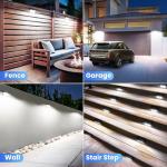 16 Pack Solar Motion Sensor Lights for Outdoors