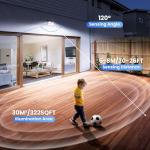 16 Pack Solar Motion Sensor Lights for Outdoors