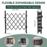Folding Security Gate for Outdoor Spaces