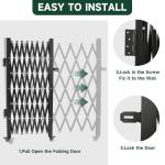 Folding Security Gate for Outdoor Spaces