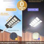 6000W Solar Motion Sensor Flood Light