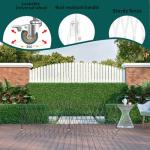 Expandable Folding Security Gate for Indoor/Outdoor Use