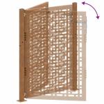 Weatherproof Steel Garden Gate with Cross Design