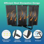 Ankishi 300W Super Bright Outdoor Floodlight - 4 Pack