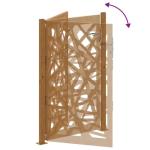 VidaXL Weathering Steel Garden Security Gate