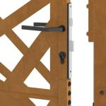 VidaXL Weathering Steel Garden Security Gate
