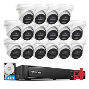 Anpviz 4K 16-Channel Poe Security Camera System