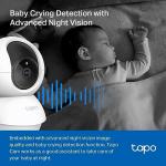 Tapo 2K Indoor Camera with Night Vision - 2 Pack