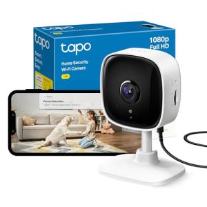 Tapo Mini Smart Security Camera, 1080p, Alexa Compatible