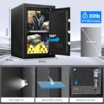 Fireproof Waterproof Digital Safe Box for Home