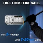 Fireproof Waterproof Digital Safe Box for Home