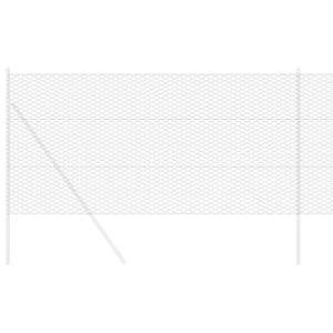 vidaXL Grey Hexagon Steel Garden Security Fence