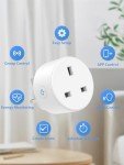 Smart WiFi Plugs with Energy Monitoring - 4 Pack