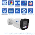 4K Varifocal Zoom Bullet Security Camera with Night Vision