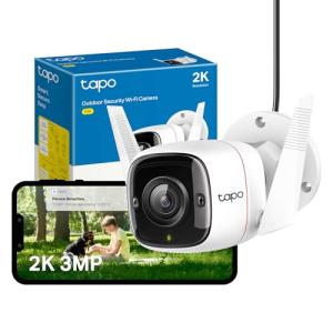 Tapo Wireless Weatherproof Outdoor Security Camera