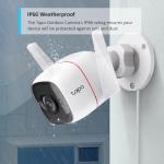 Tapo Weatherproof Wireless Outdoor Security Camera