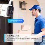 Tapo Weatherproof Wireless Outdoor Security Camera