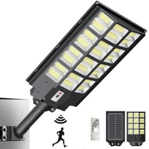 Solar Motion Sensor Street Light with Remote Control