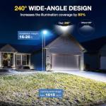 Solar Motion Sensor Street Light with Remote Control